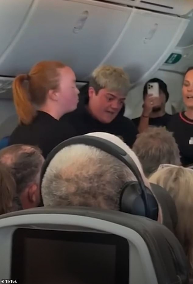 A Jetstar flight to Bali was forced to turn back and land in Melbourne after a passenger went on a tirade and even slammed the cockpit door
