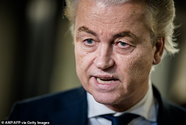 Far-right Dutch politician Geert Wilders (pictured) has abandoned his bid to become the next prime minister of the Netherlands.