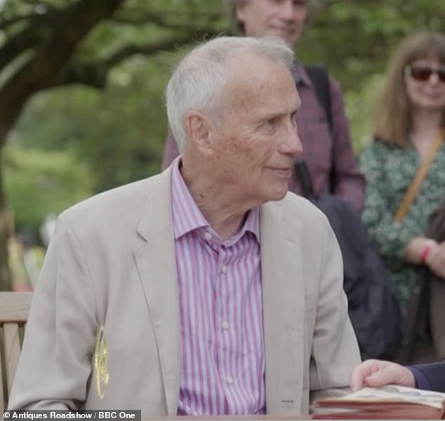 A guest on the Antiques Roadshow was shocked to discover the enormous value of a book he owned after finding it in a rubbish bin, before purchasing it online.