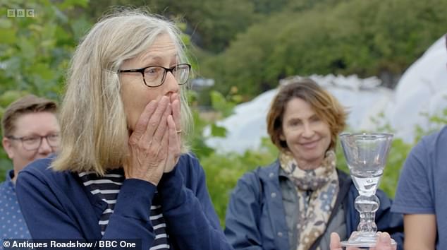 Antiques Roadshow guest left shaking after she discovers 50p wine
