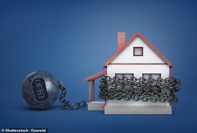 Locked in: Homeowners often spend most of their income on their mortgage