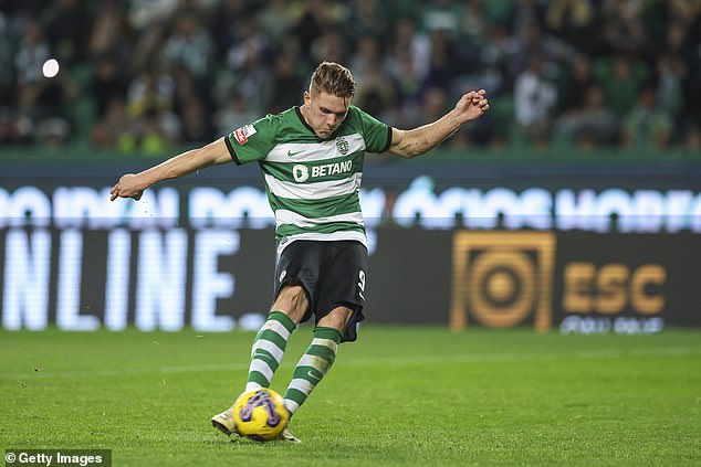 Sporting Lisbon star Viktor Gyokeres has scored 37 goals for club and country this season