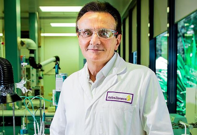 Long-time boss: Astrazeneca, led by Pascal Soriot (photo), has bought several small companies since December, including Amolyt Pharma, specializing in rare diseases.