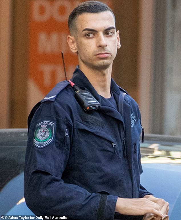 Alleged double murderer Beau Lamarre-Condon (pictured) has been officially kicked out of NSW Police