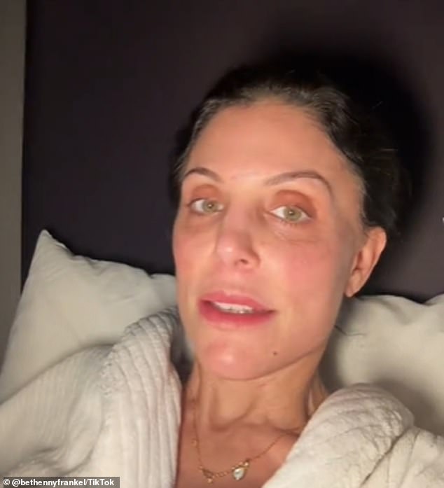 Bethenny Frankel has declared that she is no longer in her designer, luxury handbag 'era' in a new video posted to TikTok