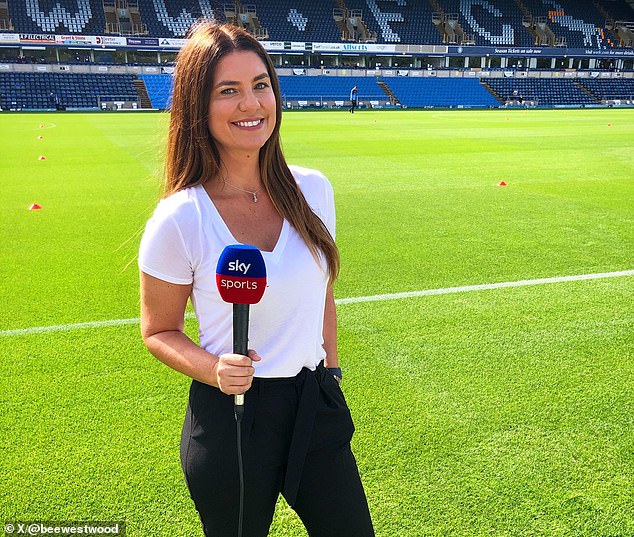 Bianca Westwood was first told she wasn't attractive enough to join Sky Sports, she revealed