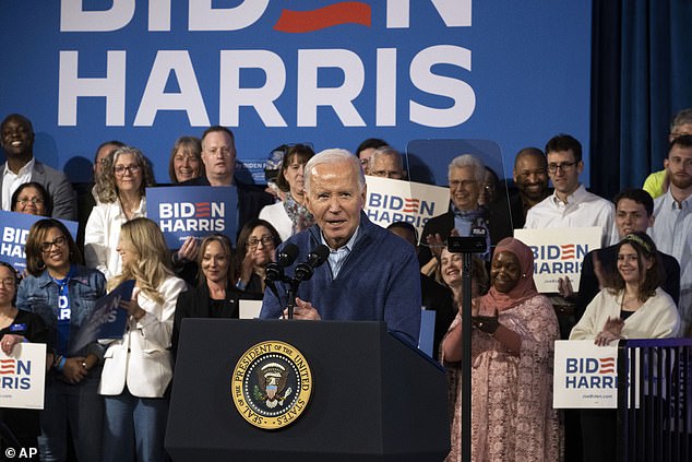 President Joe Biden came almost home for a victory lap Friday after delivering a State of the Union address that Democrats applauded.