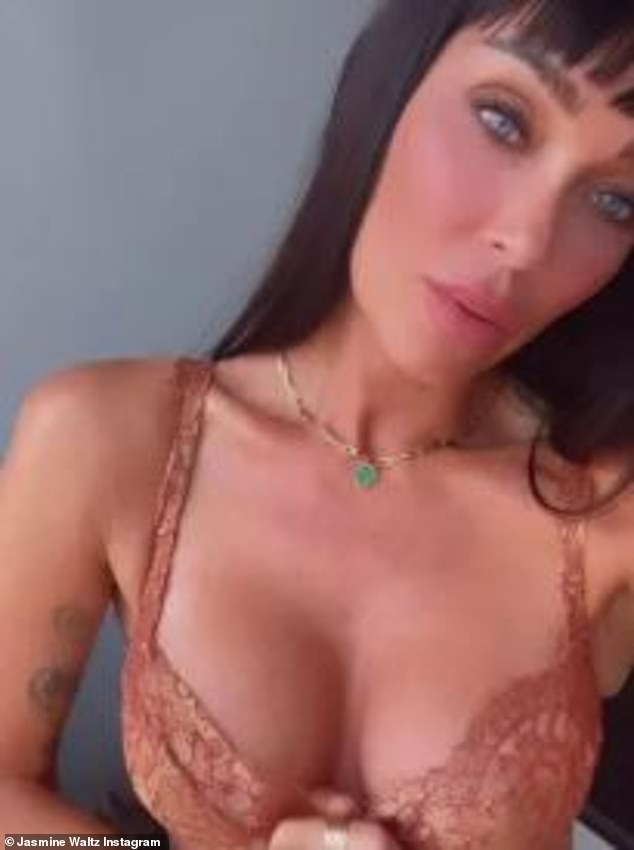 Jasmine Waltz, 41, looked completely unrecognizable in a sexy Instagram photo she shared on Monday.