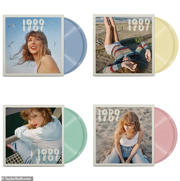 Swift's 1989 album has several variants