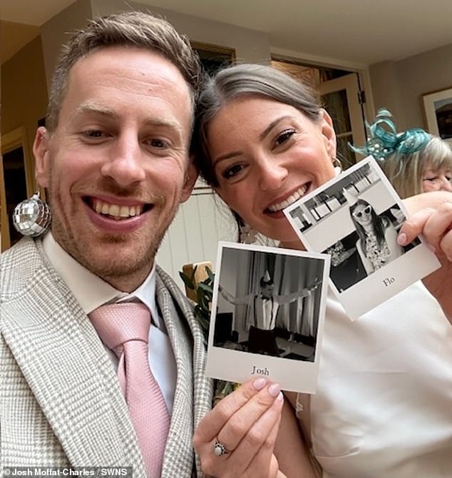 Flo Moffat-Charles, 29 (right) from Kendal Cumbria, started feeling ill two months after marrying her husband, Josh, 29 (left)