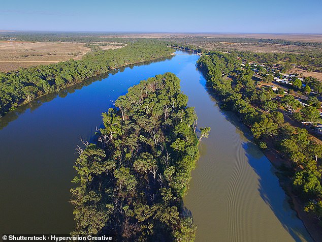 A 16-year-old girl and a 69-year-old man were aboard a boat on the Murray River (pictured) in South Australia when witnesses said the boat exploded.