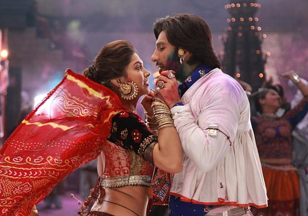 Confronted with the music: a scene from Eros' release Ram-Leela – an adaptation of Romeo and Juliet