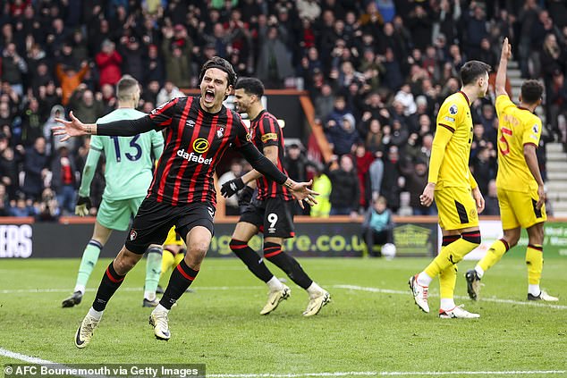 Enes Unal scored an injury-time equalizer for Bournemouth against Sheffield United to help them come back from 2-0 down against the Blades.