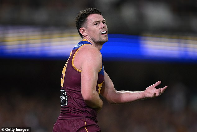 The denial comes despite a crisis meeting organized on Good Friday by the club's leadership group (pictured is co-captain Lachie Neale). Daily Mail Australia does not suggest he was involved in any way in the reported fallout from the Las Vegas trip.