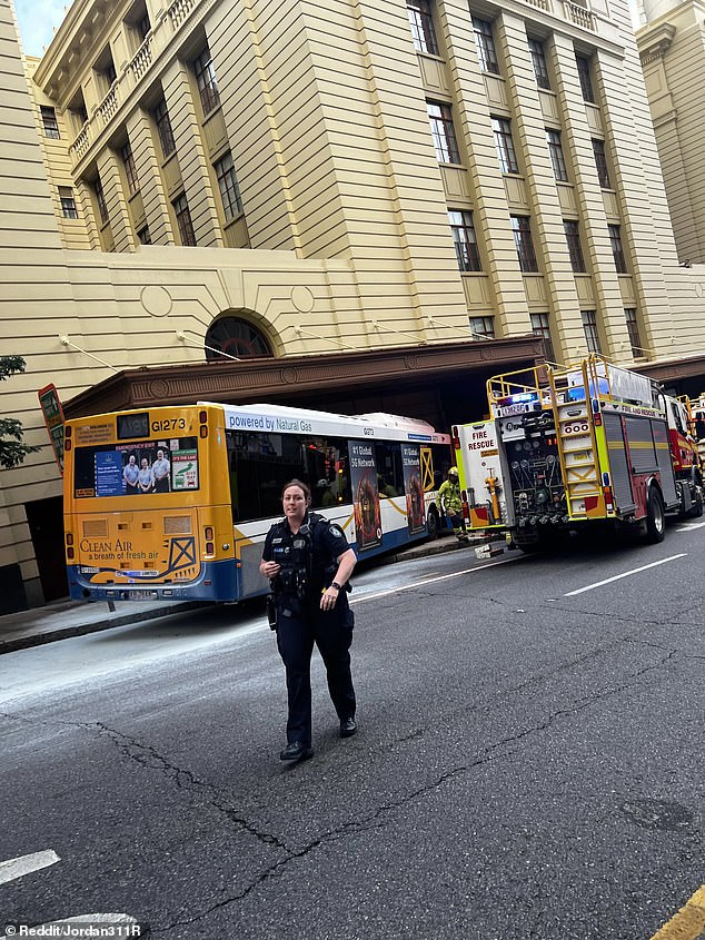 Brisbane bus crash Woman in her 20s killed and at
