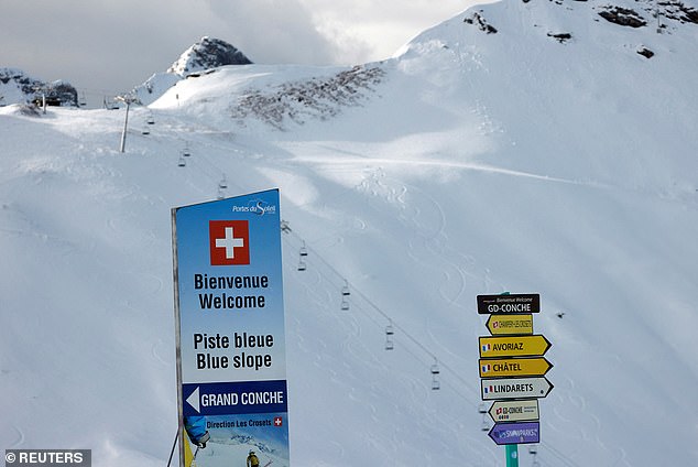 It comes one month after another British skier plummeted to his death amid an ill-fated attempt to descend the notoriously difficult 'Swiss Wall' route in the Portes du Soleil area, close to Avoriaz