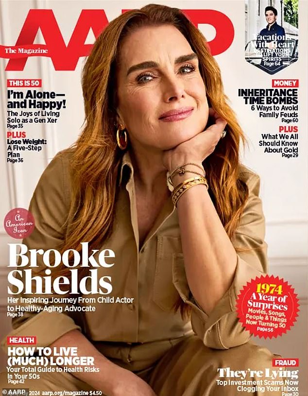 Brooke Shields opened up about her relationship with ex-husband Andre Agassi
