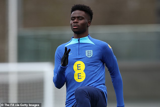 Bukayo Saka will leave the England camp in what will be a blow for manager Gareth Southgate
