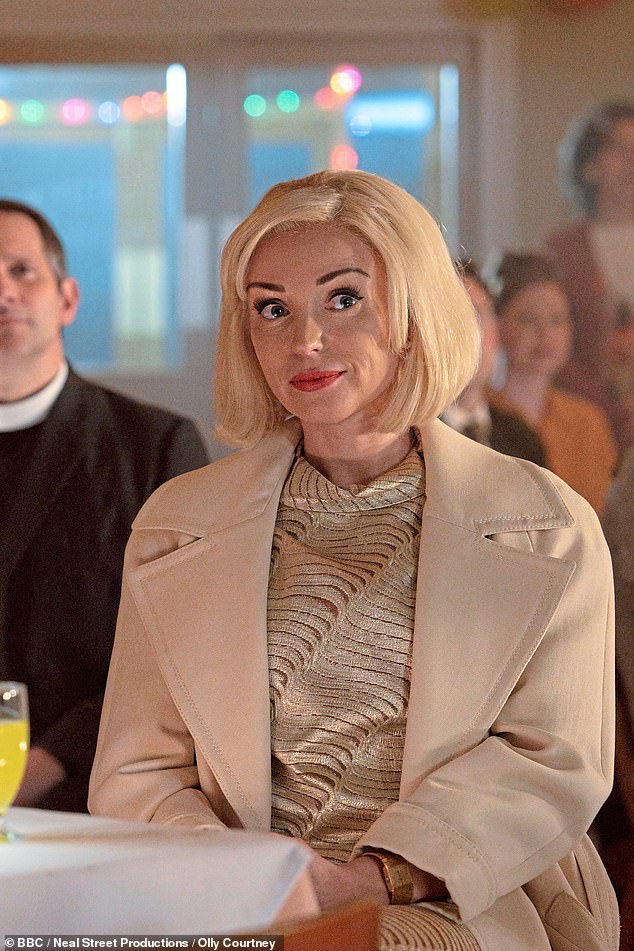 Helen George's Trixie (pictured) stayed home in Call The Midwife (BBC1)