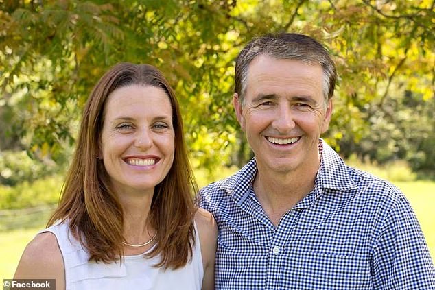 Queensland senator Gerard Rennick (pictured with wife Lauren) said he would support removing the 50 per cent capital gains tax discount as long as there is no change to negative gearing.
