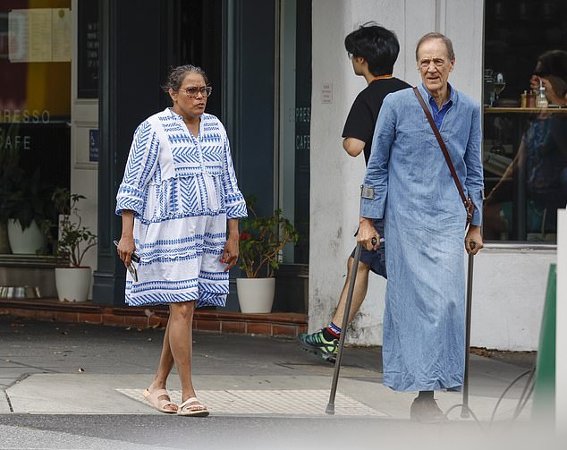 Australian Olympic legend Cathy Freeman went out without the aid of her cane in a rare public sighting with a friend this week