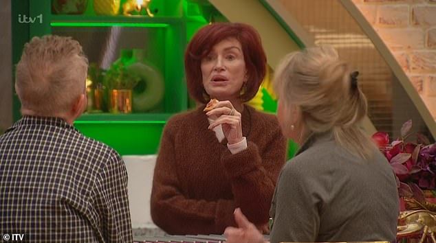 Louis Walsh and Sharon Osbourne took a wild swipe at Meghan Markle during Wednesday's episode of Celebrity Big Brother