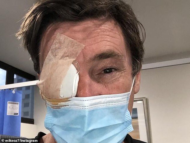Channel Seven newsreader Mike Amor reveals he required emergency surgery