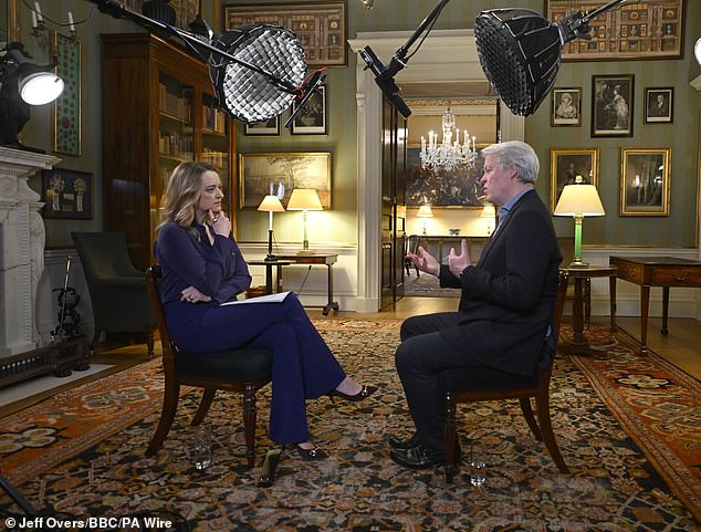 Speaking on the BBC's Sunday with Laura Kuenssberg, Charles Spencer revealed he had to seek help at a 'residential treatment centre' after finishing his memoirs last year