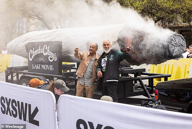 Cheech Marin and Tommy Chong were true to form at the SXSW premiere of their new documentary Cheech And Chong's Last Movie