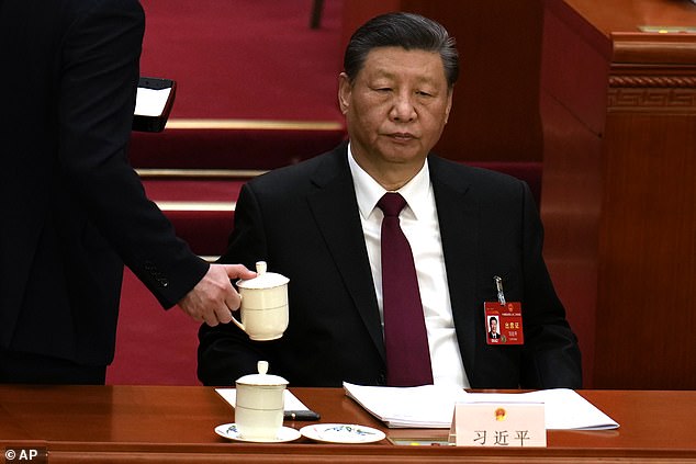 China is stepping up efforts to root out American technology in key functions.  Chinese leader Xi Jinping (above) has pushed to reduce dependence on foreign suppliers.