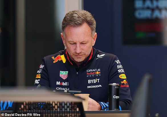 Horner vowed to fight on within hours of the scandal deepening and is now preparing for tomorrow's Bahrain GP.
