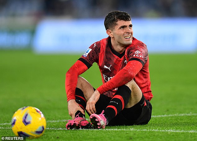 AC Milan winger Christian Pulisic received death threats and abuse on social media from fans