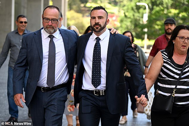 Puglia's brother James (pictured) chastised him in court during the sentencing on Tuesday, saying he no longer had the right to 'call Frank and Loris your parents'