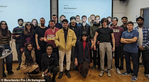 The Manchester Pro Life society held its first meeting on Thursday night and released a photo of the group of attendees, showing a shockingly high proportion of men at the event.