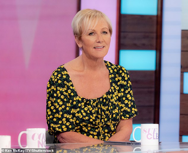 It comes after Sue warned her followers after diet companies used her image without consent while claiming she had lost weight using their gummies (pictured on Loose Women in August).