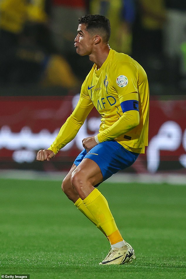 Cristiano Ronaldo was suspended for one match and fined after making an obscene gesture to celebrate Al-Nassr's victory over Al-Shabab last month after being mocked by rival fans.