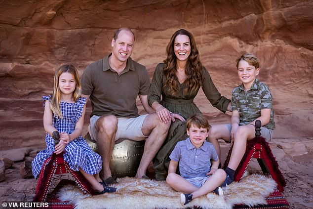 After her cancer diagnosis, Kate's first concern will be her young family: George, ten, Charlotte, eight, and Louis, five.