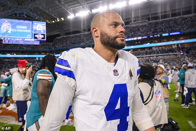 Dak Prescott agreed to restructure his contract after finishing second in MVP voting