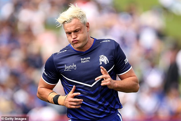 Liam Knight's punishment for breaking team rules was bleaching his hair blonde