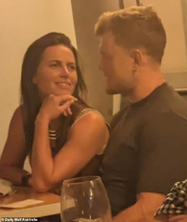 Knight is currently in a relationship with Channel Nine sports presenter Danika Mason (pictured together at a Sydney restaurant recently).