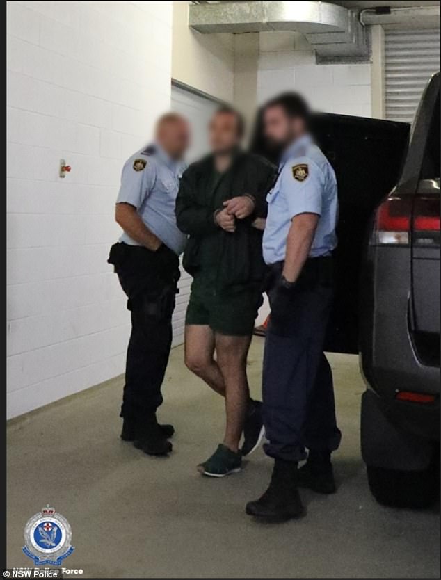 Detectives are set to charge a third person with the alleged murder of David Stemler after arresting the 30-year-old man (above in custody) at Silverwater Prison on Thursday morning.