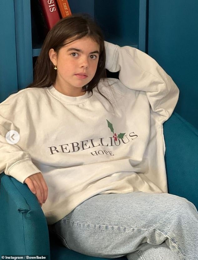 Dame Deborah James' daughter Eloise previously modeled a limited edition Christmas jumper to raise money for the late journalist's charitable fund.