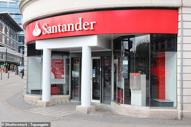 Sleight of hand: Santander, which has more than 14 million customers, said it was acting proactively by cutting one of its highest savings rates by 20%.
