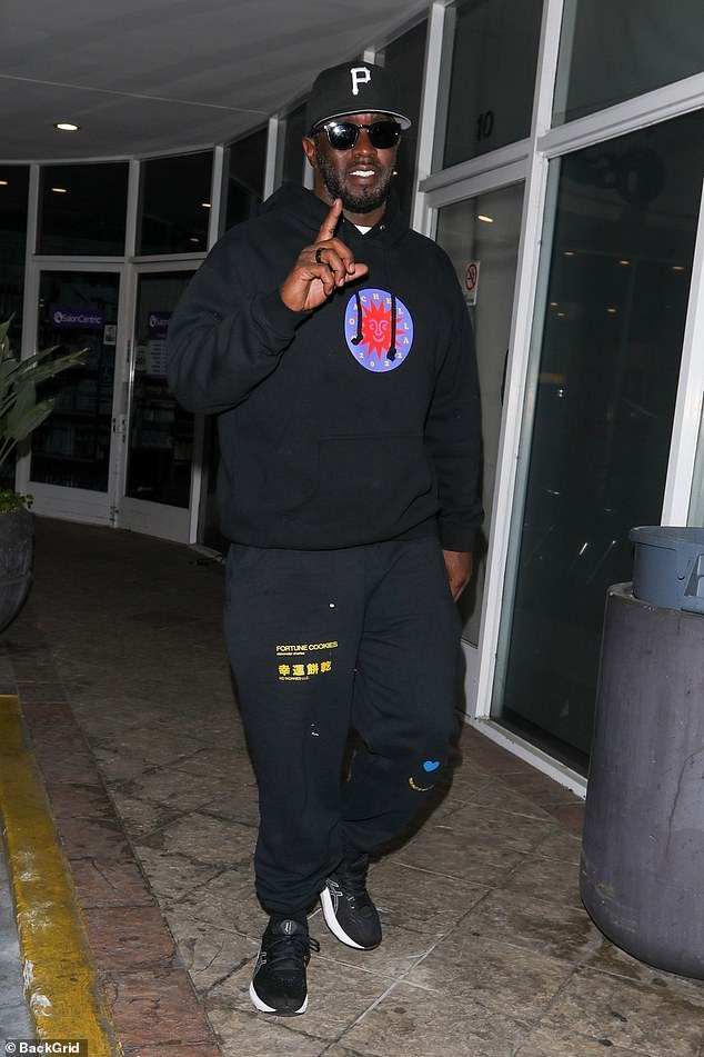Diddy didn't seem too exhausted by multiple lawsuits regarding various incidents of sexual misconduct as he went out to dinner on Wednesday.