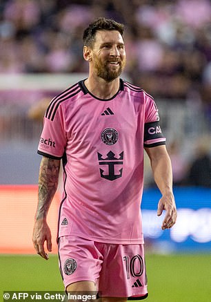 Barcelona legend Lionel Messi plays for Inter Miami in MLS