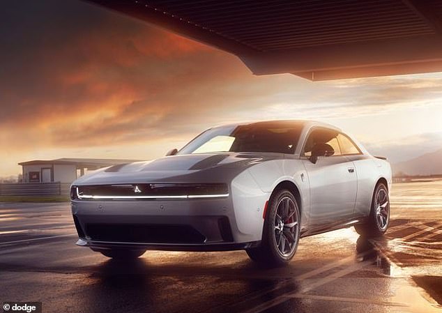 Dodge has unveiled its first all-electric car: it will appease motorheads with 0-60 mph acceleration in 3.3 seconds and a massive 670 horsepower.