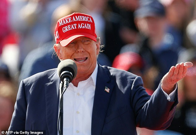Donald Trump addressed the Cleveland Guardians' name change at a rally in Ohio on Saturday.