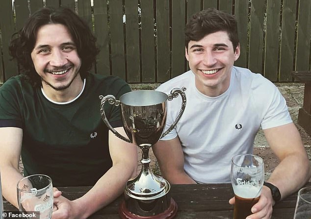 Lorcán Branagan's family (pictured right) has been affected by the loss of a second brother and a son, following the death of 23-year-old Peárce (pictured left) due to a cardiac incident in June 2018.