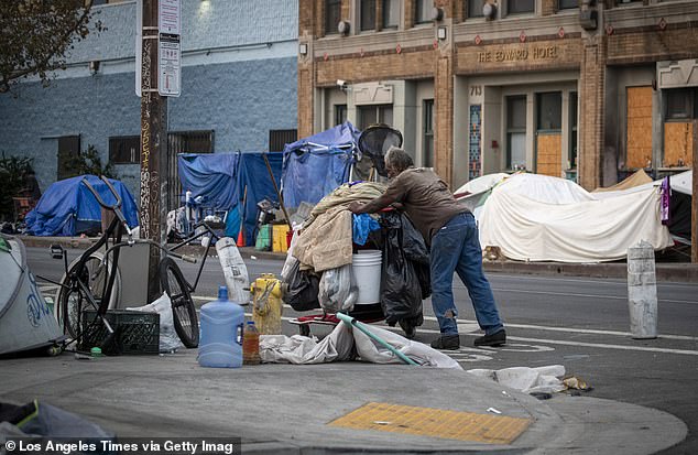 Since 2015, homelessness in the city has increased 70 percent.