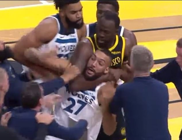 Previously, Green was ejected and suspended five games for choking Rudy Gobert.